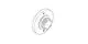 DORNBRACHT-Rastbuchsenaufnahme-ERSATZTEILE-091212053-D-34-5-x-15-mm-Chrom-091212053-00 gallery number 1